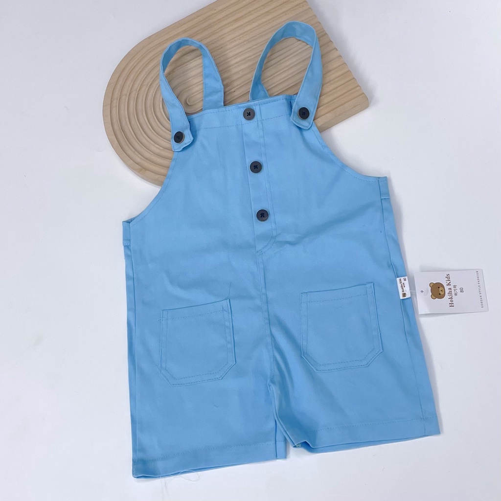 Yếm kaki mềm cho bé trai bé gái phong cách Hàn Quốc siêu xinh size 6-13kg TE305