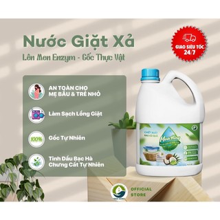 [An toàn cho bầu và trẻ sơ sinh] - Giặt Xả Hữu Cơ Minh Hồng 4.2L
