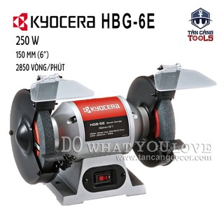 Máy mài đá để bàn 150 mm kyocera hbg-6e 250w