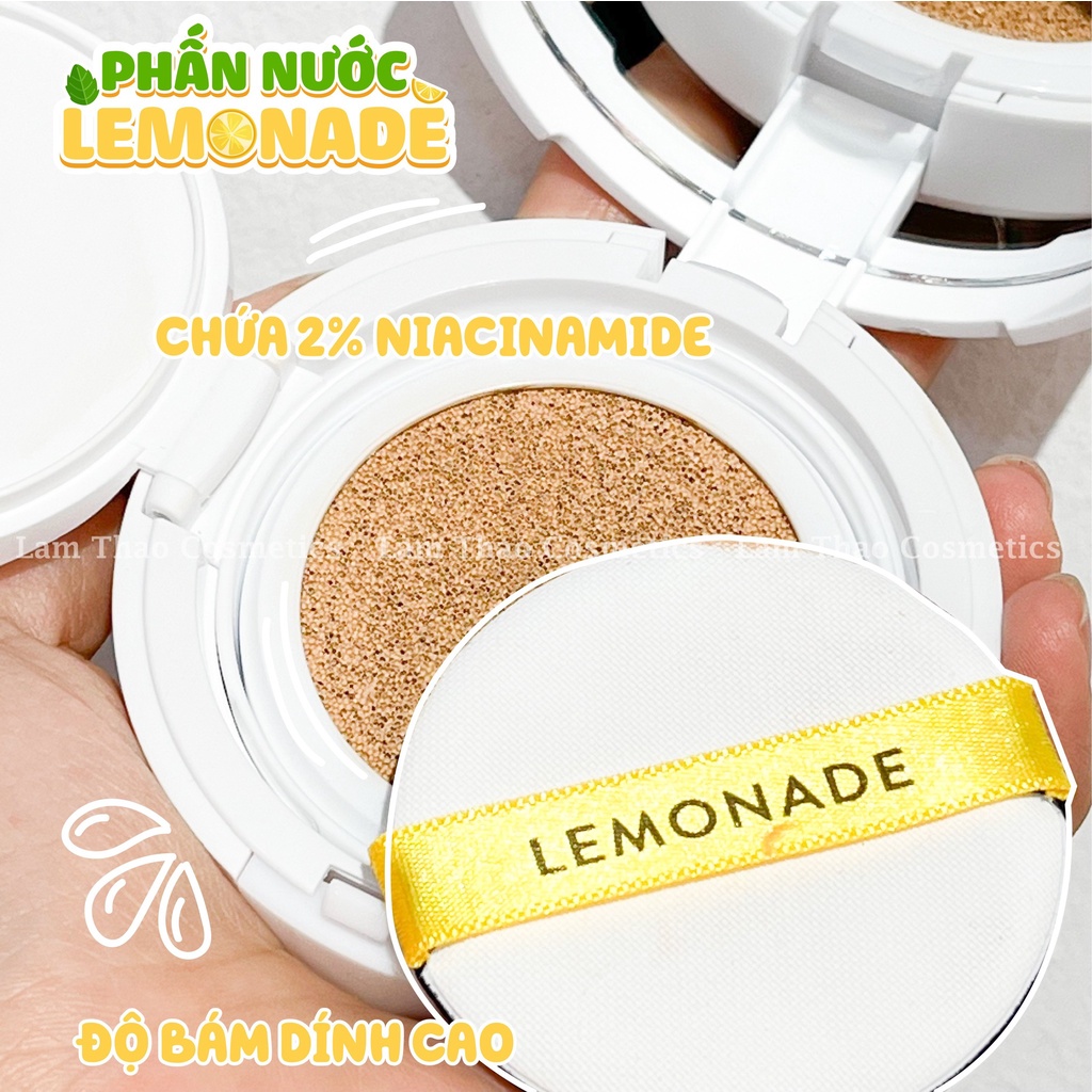 Phấn Nước Siêu Kiềm Dầu Lemonade Supermatte Cushion