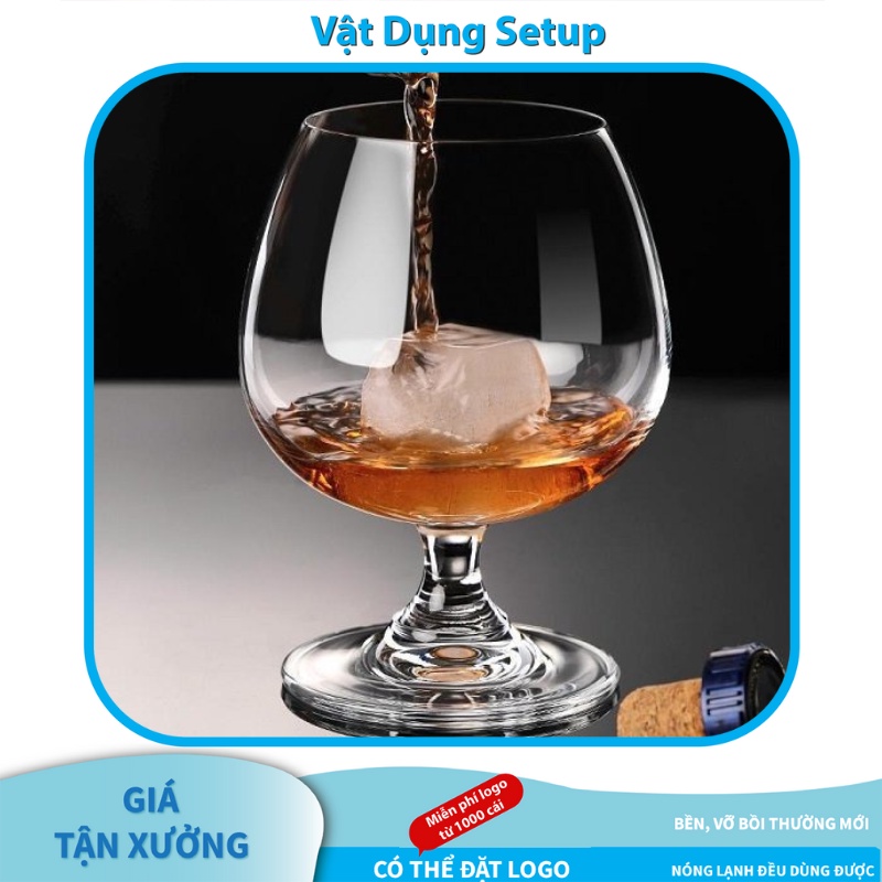 Ly Thuỷ Tinh Uống Rượu Vang Chân Thấp - Ly Thuỷ Tinh Uống Rượu Vang Cao Cấp, Sang Trọng