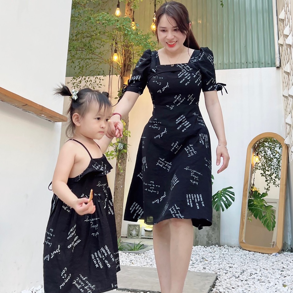 ĐẦM ĐÔI MẸ VF BÉ GÁI MB97