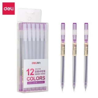 Bút gel deli a119 ngòi 0.5mm - 1 cây