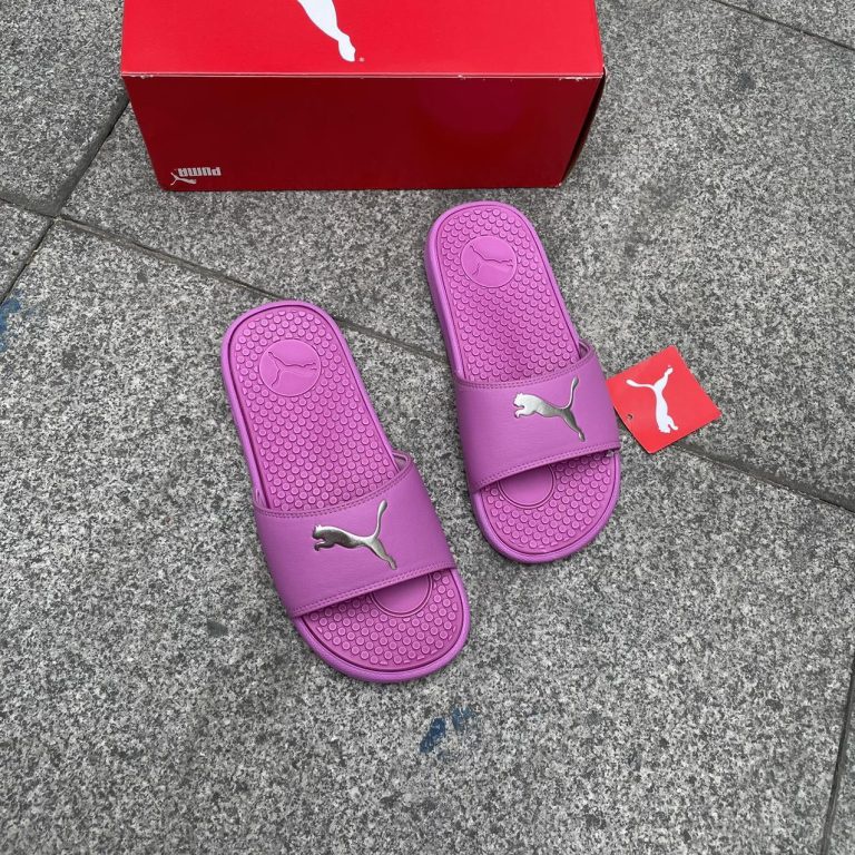 Dép Quai Ngang Chính Hãng Puma Cool Cat Purple Shop Xám Store