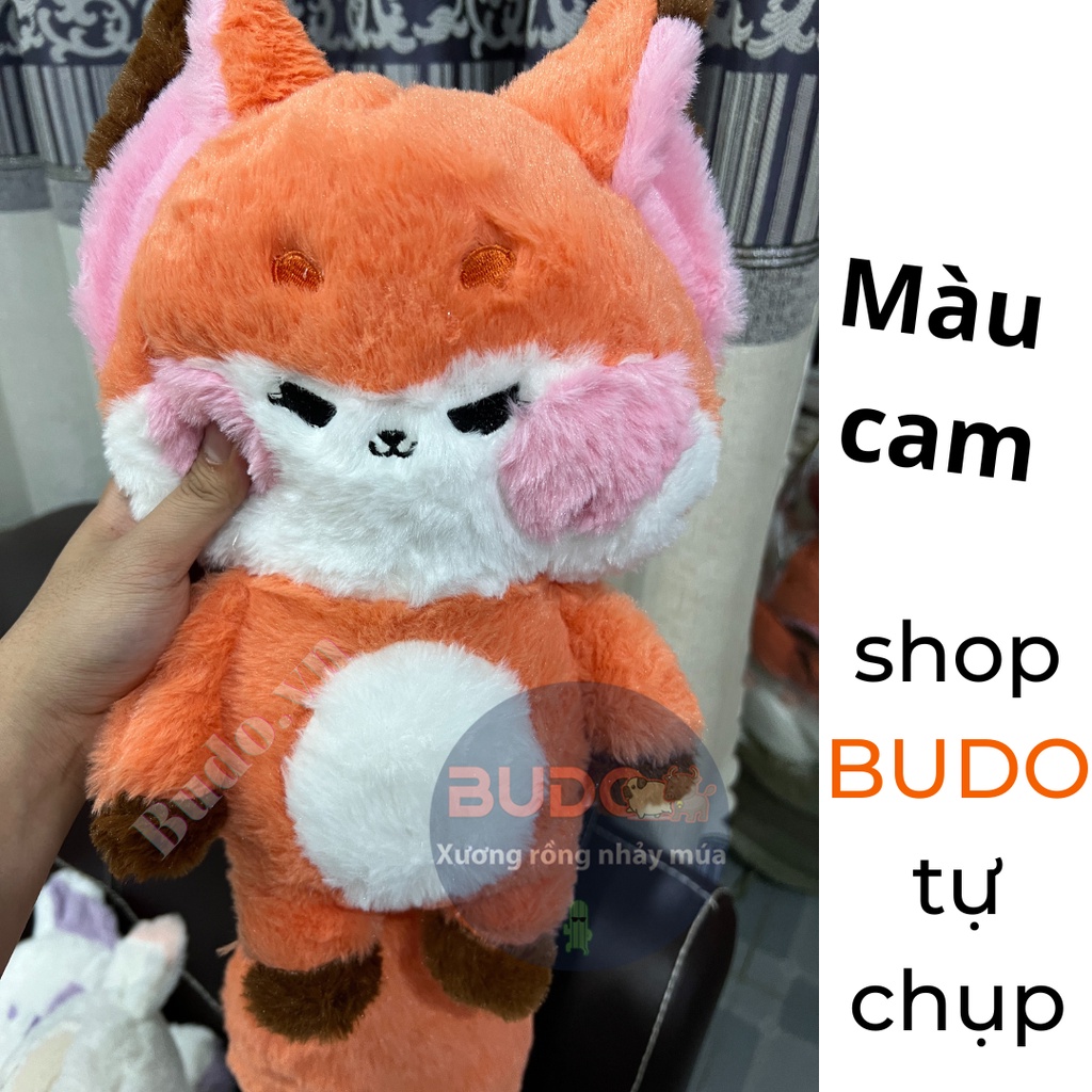 Gấu bông tiểu hồ ly- gấu bông cáo nhỏ dễ thương nhiều màu BUDO