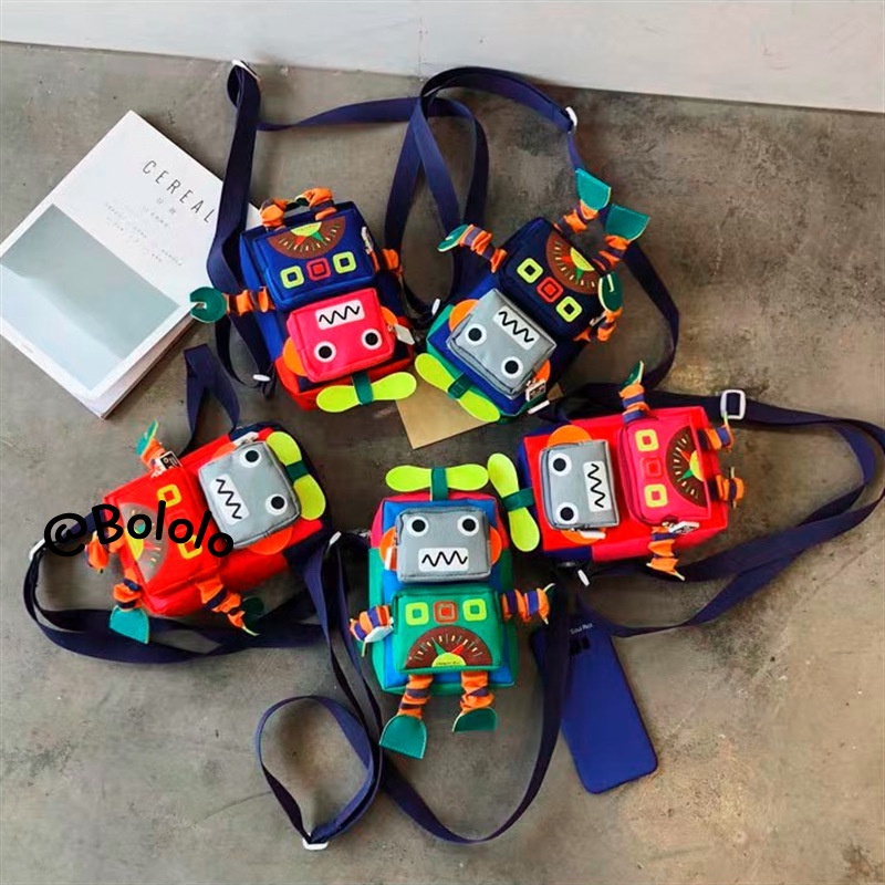 Bololo Túi Đeo Chéo Hình Hoạt Hình Xinh Xắn Cho Bé