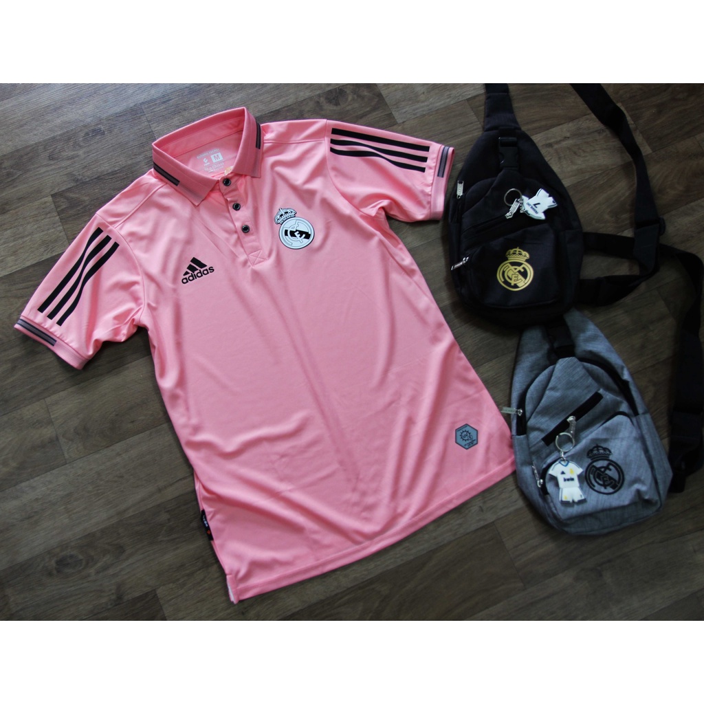 Áo Polo Real Madrid 2023 full màu