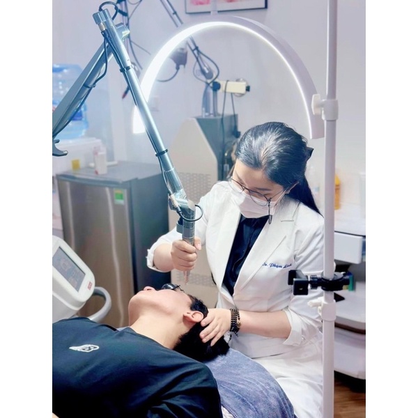 Đèn Bán Nguyệt Cao Cấp Dùng Trong Spa, Phun Xăm, Livestream … 3 Màu Ánh Sáng