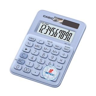 Máy Tính Casio MS-7UC (5 màu), hiển thị 10 số