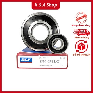 Vòng bi bạc đạn 6306, 6307, 6308, 6309, 6310 2Z/C3, 2RS1/C3 SKF  - hàng chất lượng, giá rẻ - K.S.A shop.