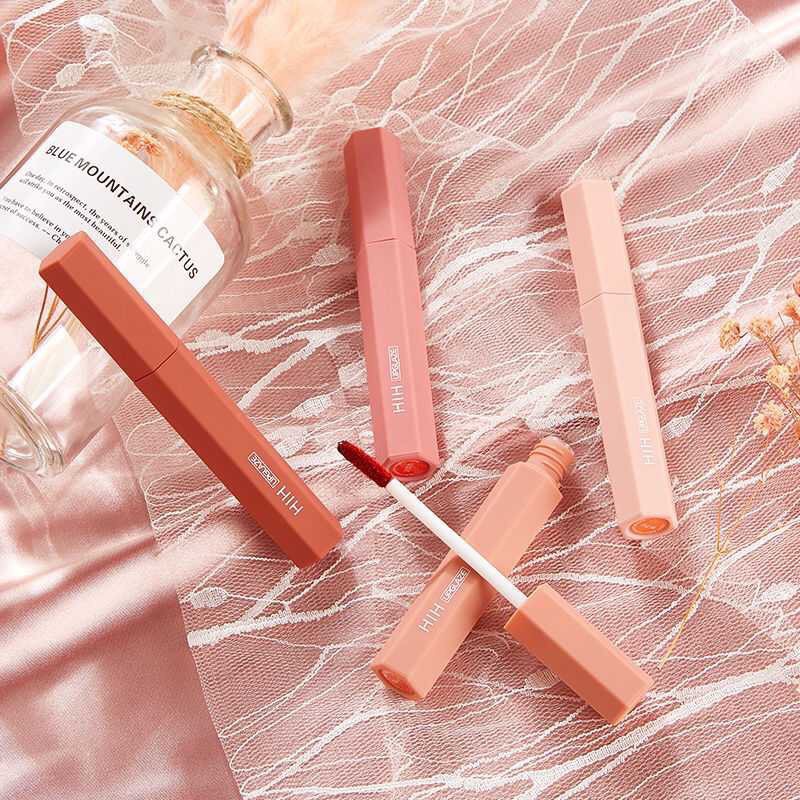 Sét 4 Cây Son Kem Lỳ HIH Mềm Môi, Không Khô Môi Hàng Nội Địa Trung