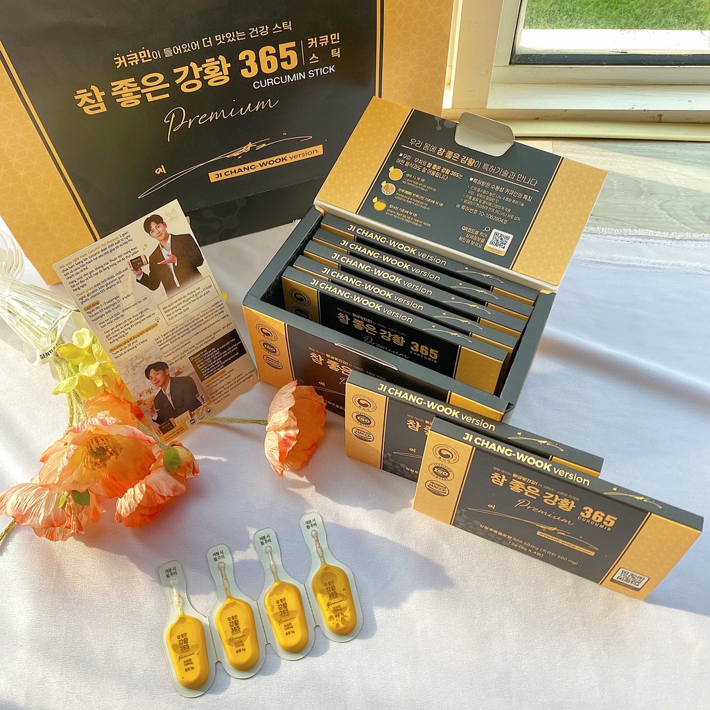 [New Version] Tinh chất Nghệ Nano Curcumin 365 Premium Hàn Quốc 7680mg