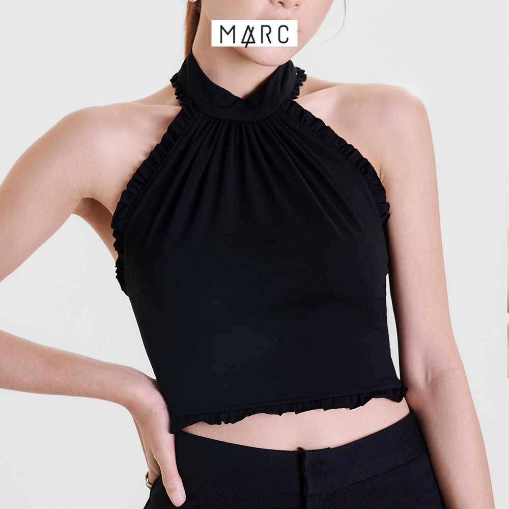 Áo thun nữ MARC FASHION cổ yếm smocking lưng FAHH021022