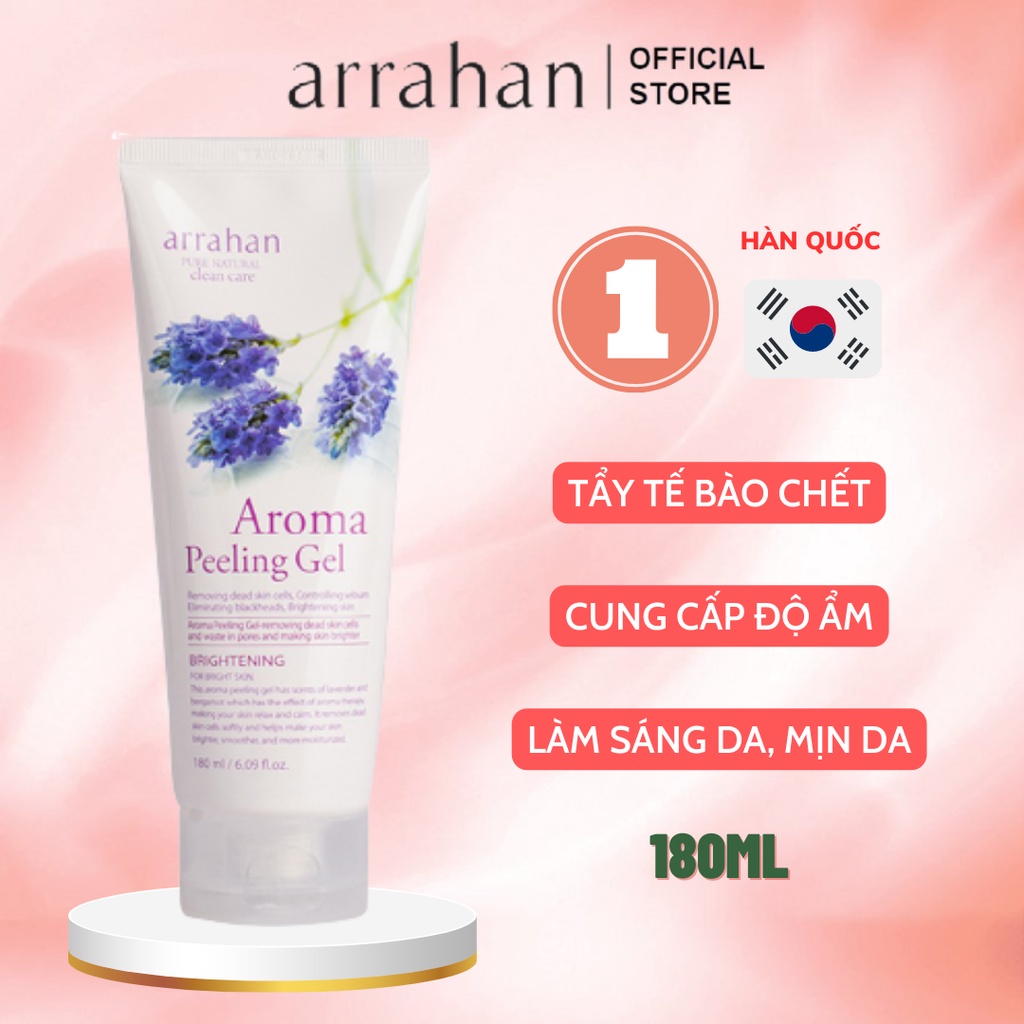 Tẩy Da Chết Arrahan Lavender Peeling Gel- 180ml Hàn Quốc