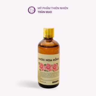 Nước hoa hồng nguyên chất 100% trần mao - cân bằng độ ph, se khít lỗ chân lông, kiềm dầu