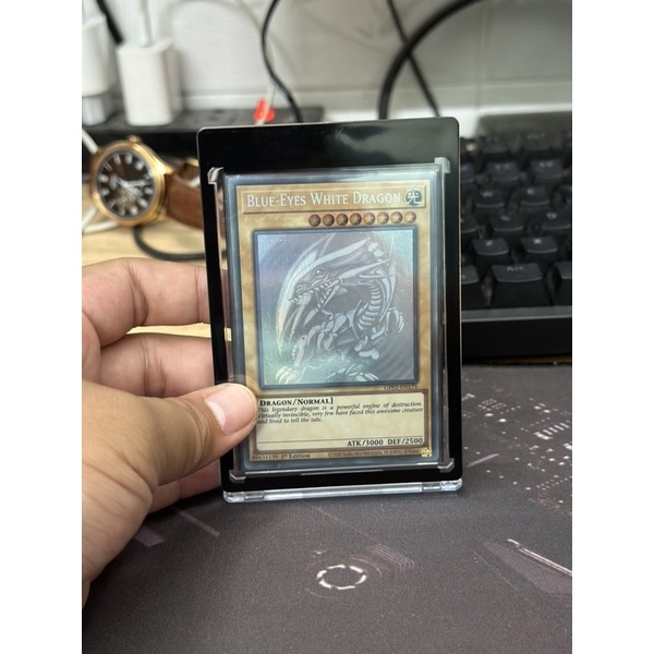 Blue-Eyes White Dragon - GFP2-EN175 - Ghost Rare 1st Edition