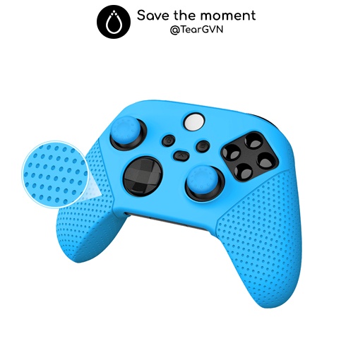 Bọc tay cầm mềm mịn kèm cặp nút bọc Analog DOBE cho Xbox Series SX