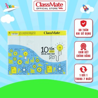 Decal Bọc Sách Vở CLASSMATE Chất Liệu Nhựa Trong, Dẻo, Bền, Chống Thấm DC315 (170x240mm)