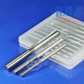 Huhao - Mũi dao phay gỗ CNC thẳng 2 lưỡi cán 4.00mm loại tốt
