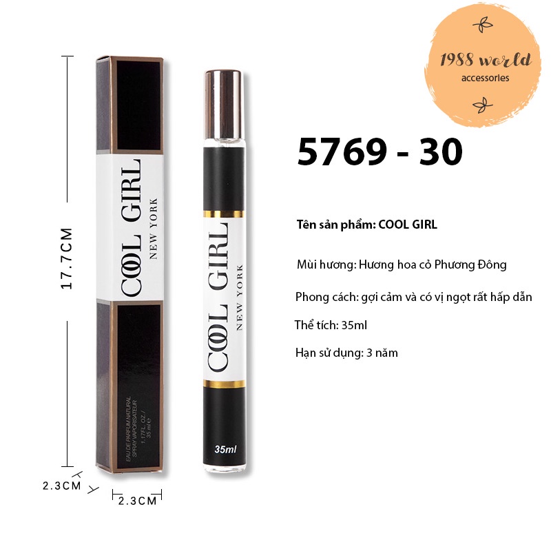 Nước hoa nữ LOVALI thơm lâu 35ml