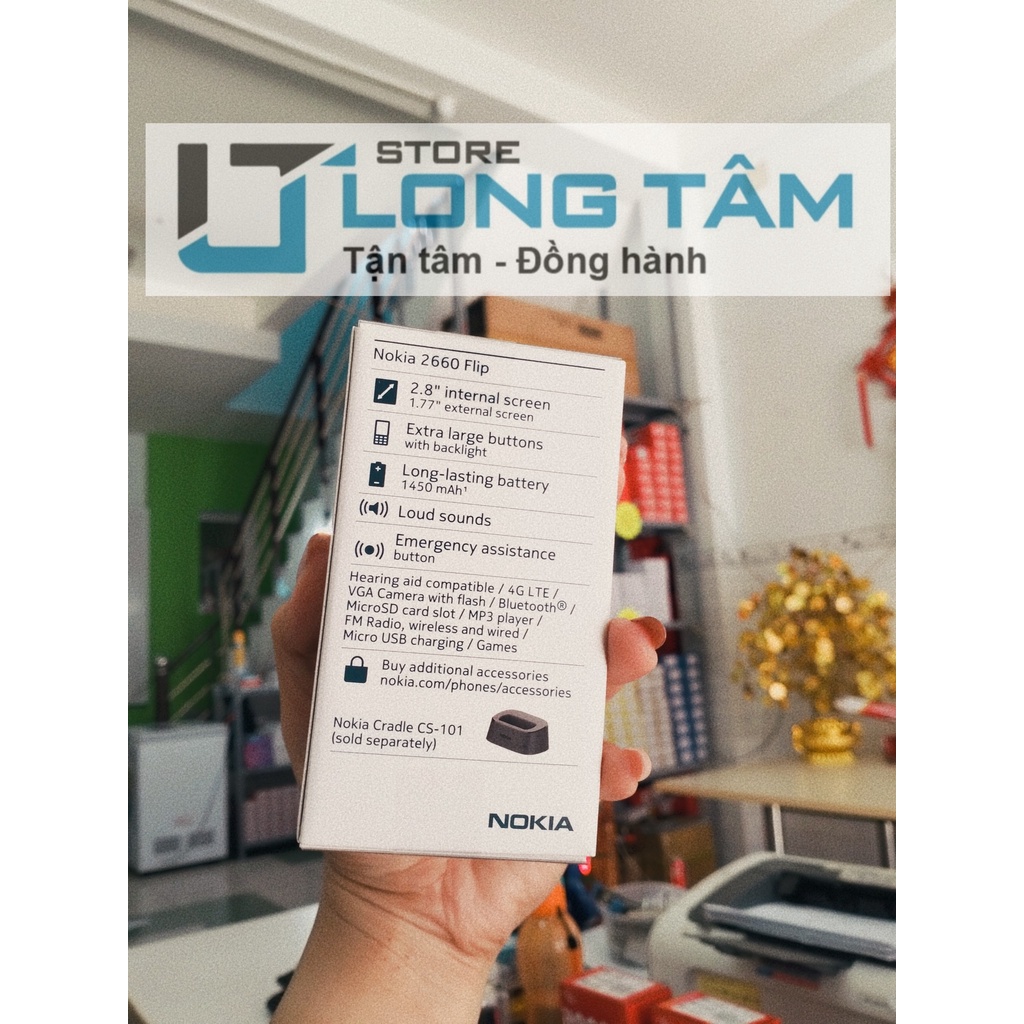 Điện thoại Nokia 8210 4G - Hàng chính hãng