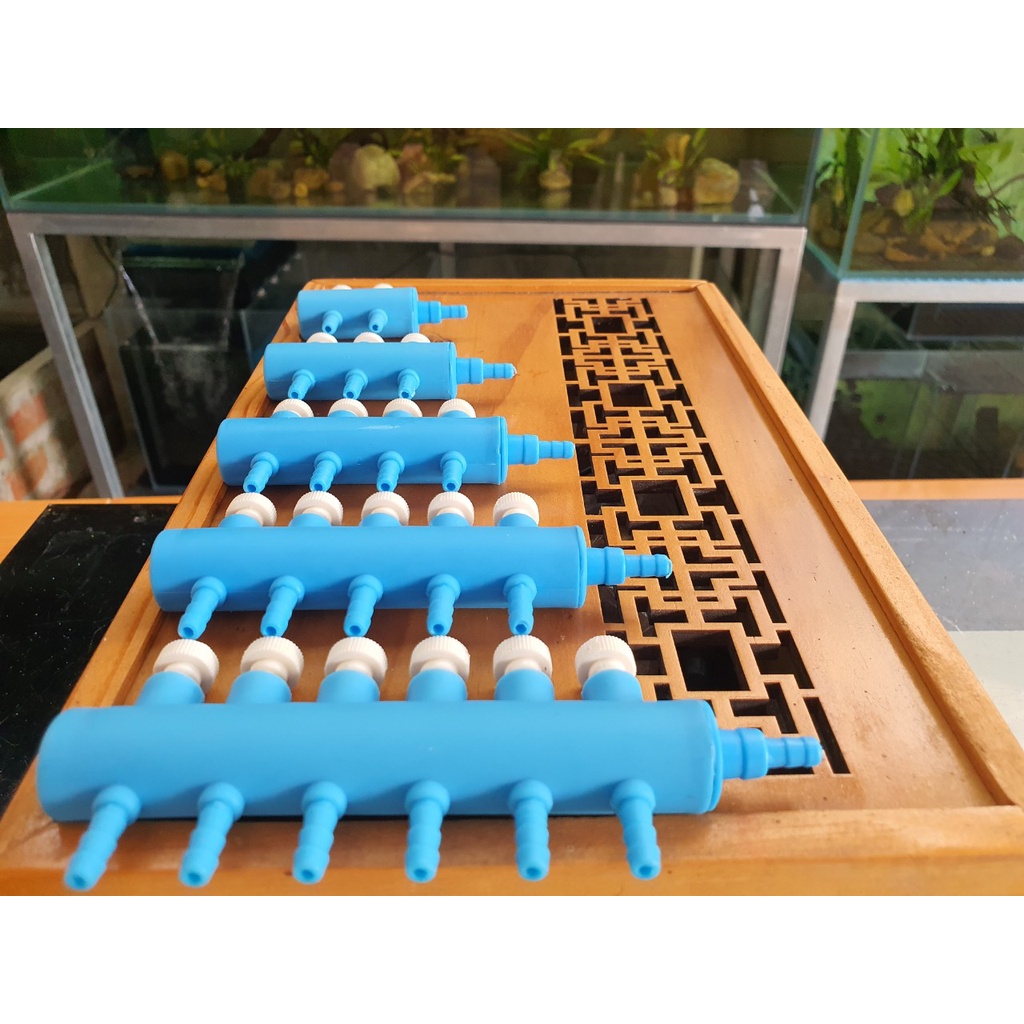 Van chia oxy có khóa tăng giảm lưu lượng