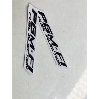 Cặp PGM-Fi Đen Decal in