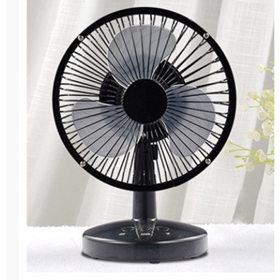 Quạt để bàn mini quay 180 độ 3 chế độ gió, tích điện, tặng kèm dây sạc nhỏ gọn tiện lợi decor