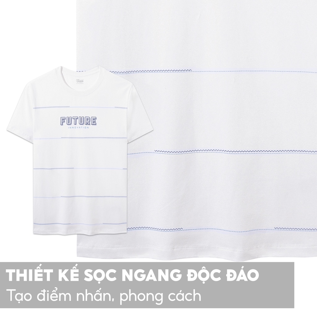 Áo Thun Nam 5S Cotton, Mềm Mịn, Thấm Hút, Thiết Kế Trẻ Trung, Năng Động (01-TSO23017)