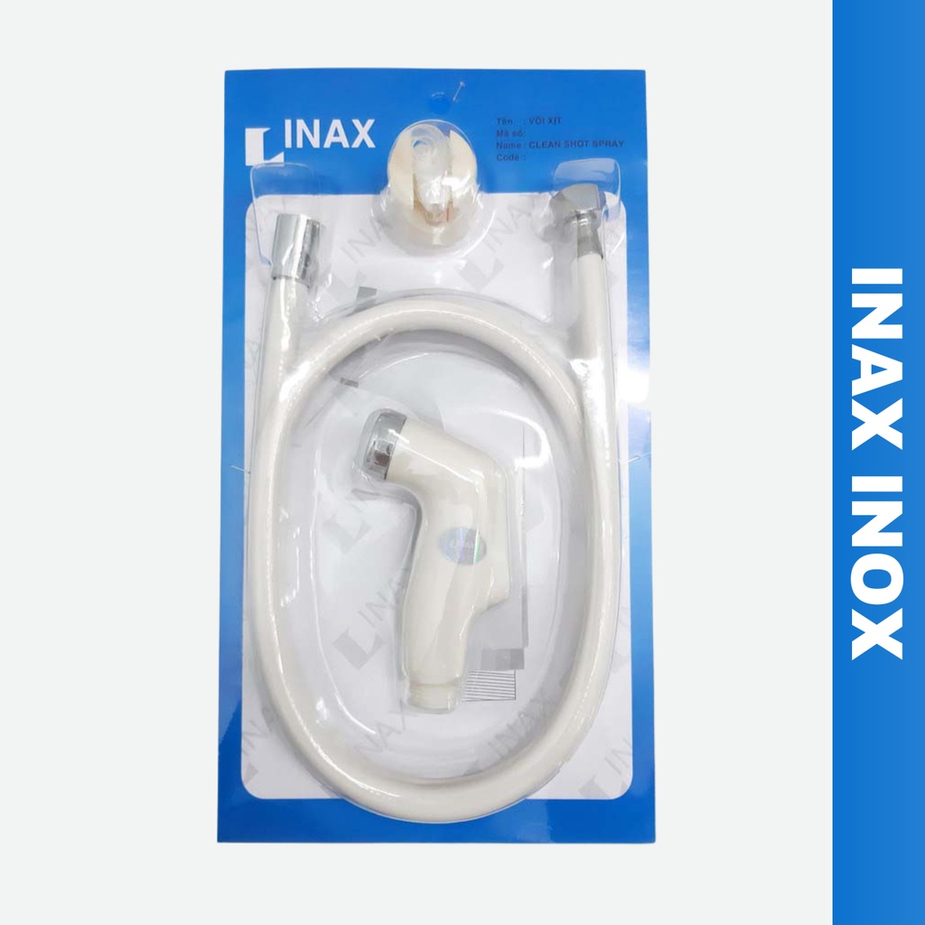 Vòi xịt vệ sinh cầm tay inox cao cấp, bộ vòi xịt chính hãng (Naki - InoxSUS -WaterTec - Inax -Javal ) - Huy Tưởng