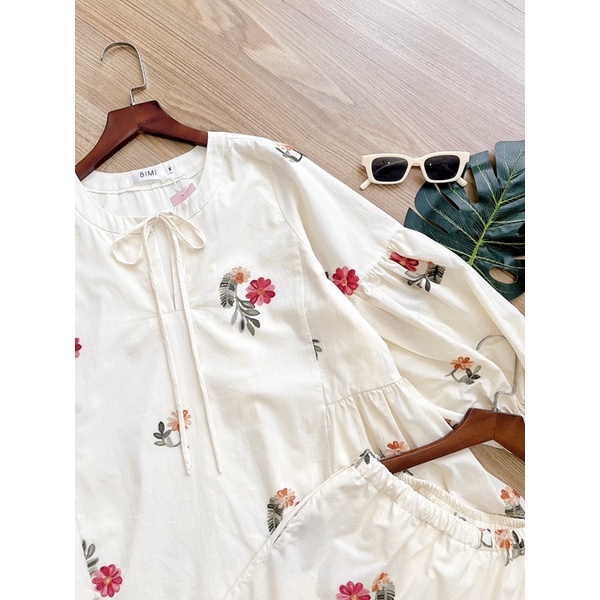 SET THÔ THÊU HOA - BIMI