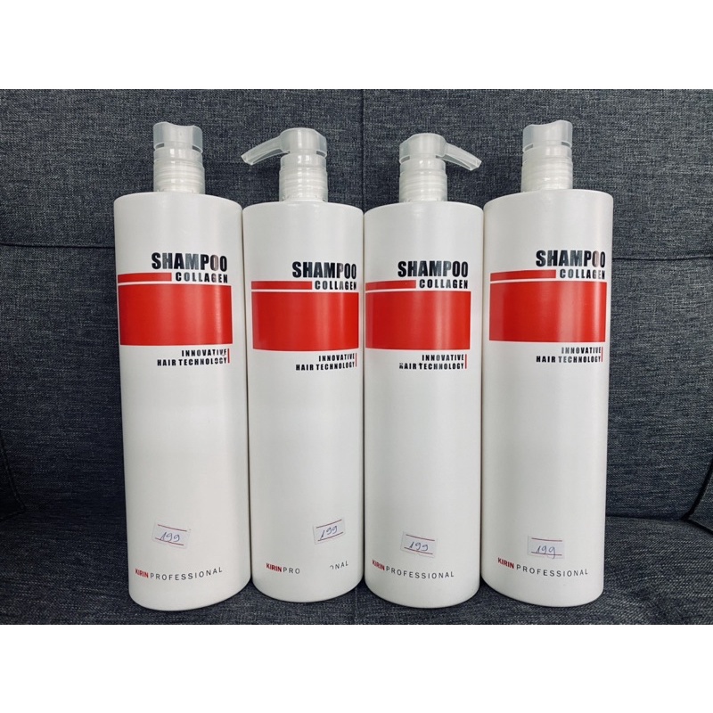 Dầu Gội KIRIN Collagen 1000ml Hương Táo phục hồi cấu trúc tóc, giảm gàu dầu, chính hãng !!!!