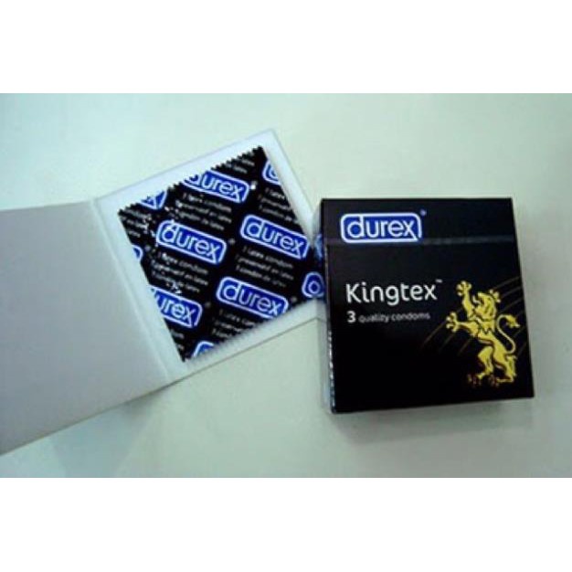 Bao Cao Su BCS Durex Kingtex size 49mm Chính Hãng Giúp Ôm Sát, Tăng Khoái Cảm Cuộc Yêu  Men69
