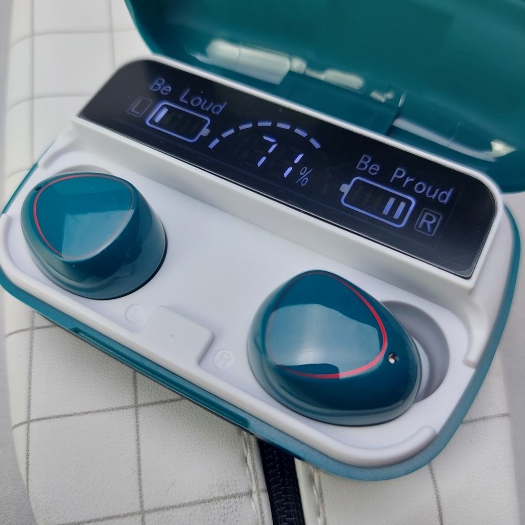 Tai Nghe Bluetooth M10 Pro, Phiên Bản Nâng Cấp Pin Trâu, Chạm Cảm Ứng, BH 12 Tháng