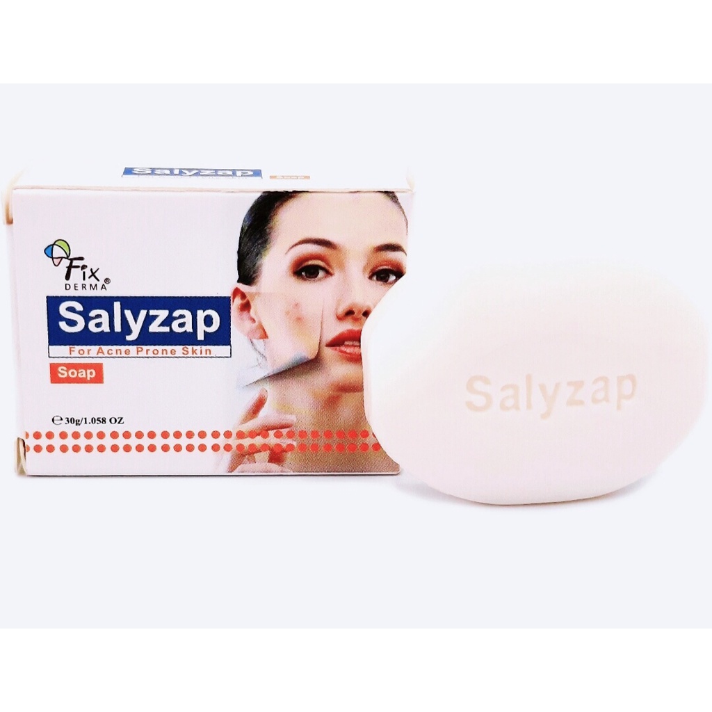 Xà Phòng Giảm Mụn Mờ Thâm Fixderma Salyzap Soap