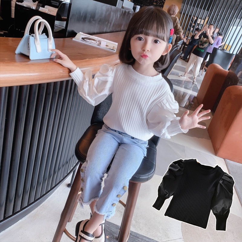 Bololo Áo Kiểu Tay Phồng Dễ Thương Xinh Xắn Dành Cho Bé