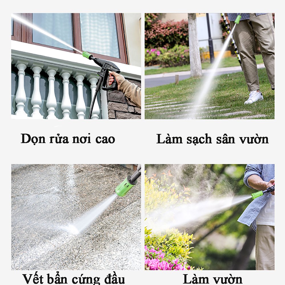 Máy Rửa Xe Áp Lực Cao Mini ABG Lutian Chuyên Nghiệp Phục Vụ Gia Đình Và Công Nghiệp, Gara Ô Tô