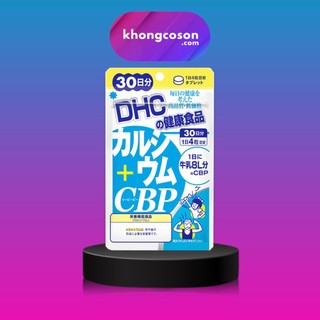 Viên Uống DHC Bổ Sung Canxi Cho Trẻ Và Người Lớn DHC Calcium + CBP 30 Và 90 Ngày - Khongcoson