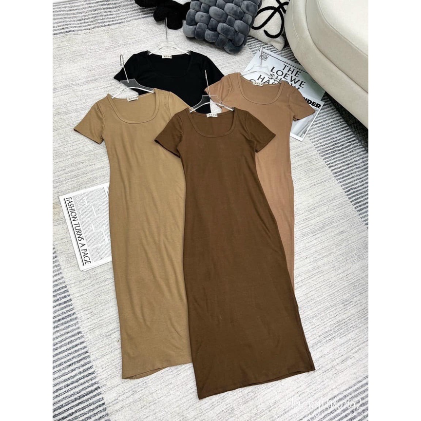 Váy body tôn dáng 4 màu xinh