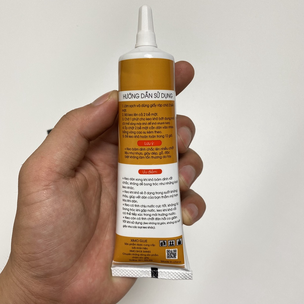 Keo dán giày thể thao siêu dính trong suốt x Thương hiệu XIMO | RepK Sneaker.