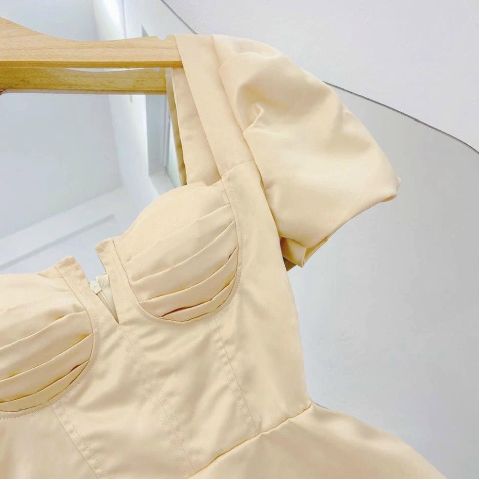 (Fom: <55kg) Đầm Nude Cổ Vuông Váy Công Chúa Nữ Tính, Đầm Công Chúa, Dự Tiệc, Thường Ngày, Ăn Cưới, Dã Ngoại JL31 | BigBuy360 - bigbuy360.vn