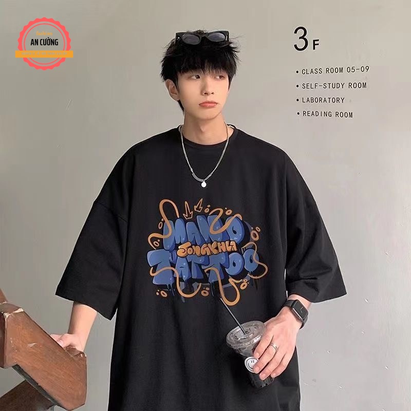 Áo thun nam, áo phông nam tay ngắn cổ tròn chất cotton dày dặn thoáng mát ATN032 - An Cường Fashion