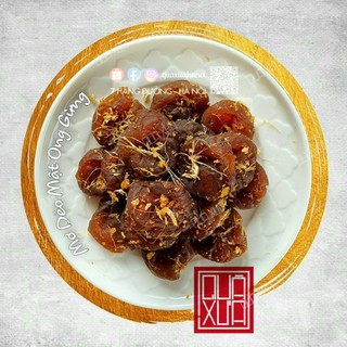 Ô mai mơ dẻo mật ong gừng