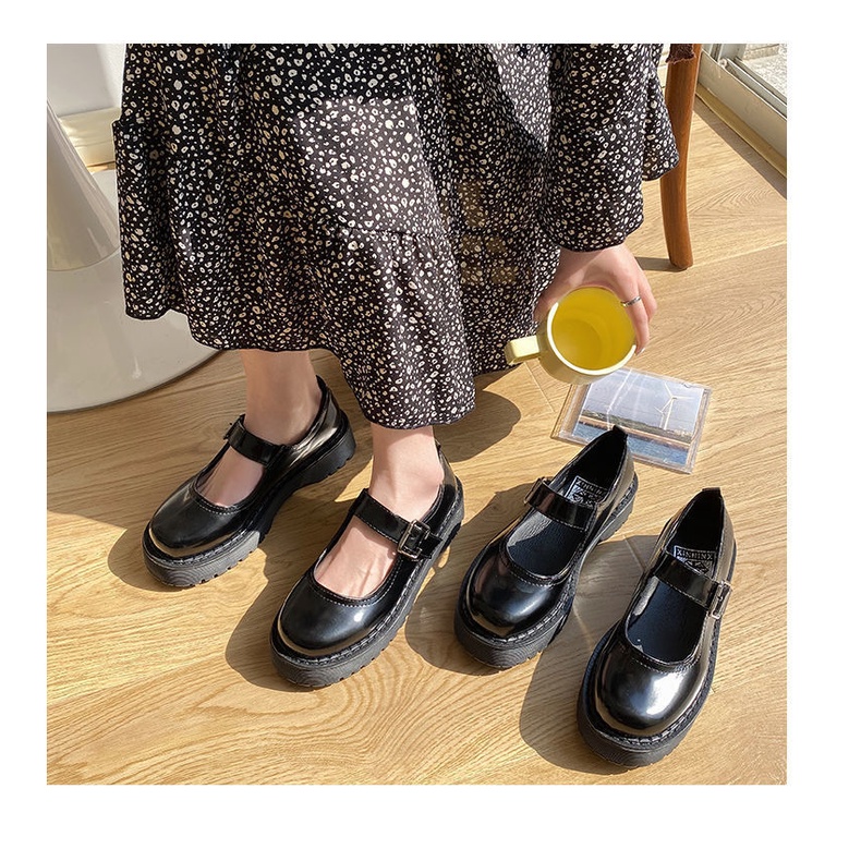 Giày nữ size nhỏ 31 32 33 34 kiểu dáng mary jane  trẻ trung