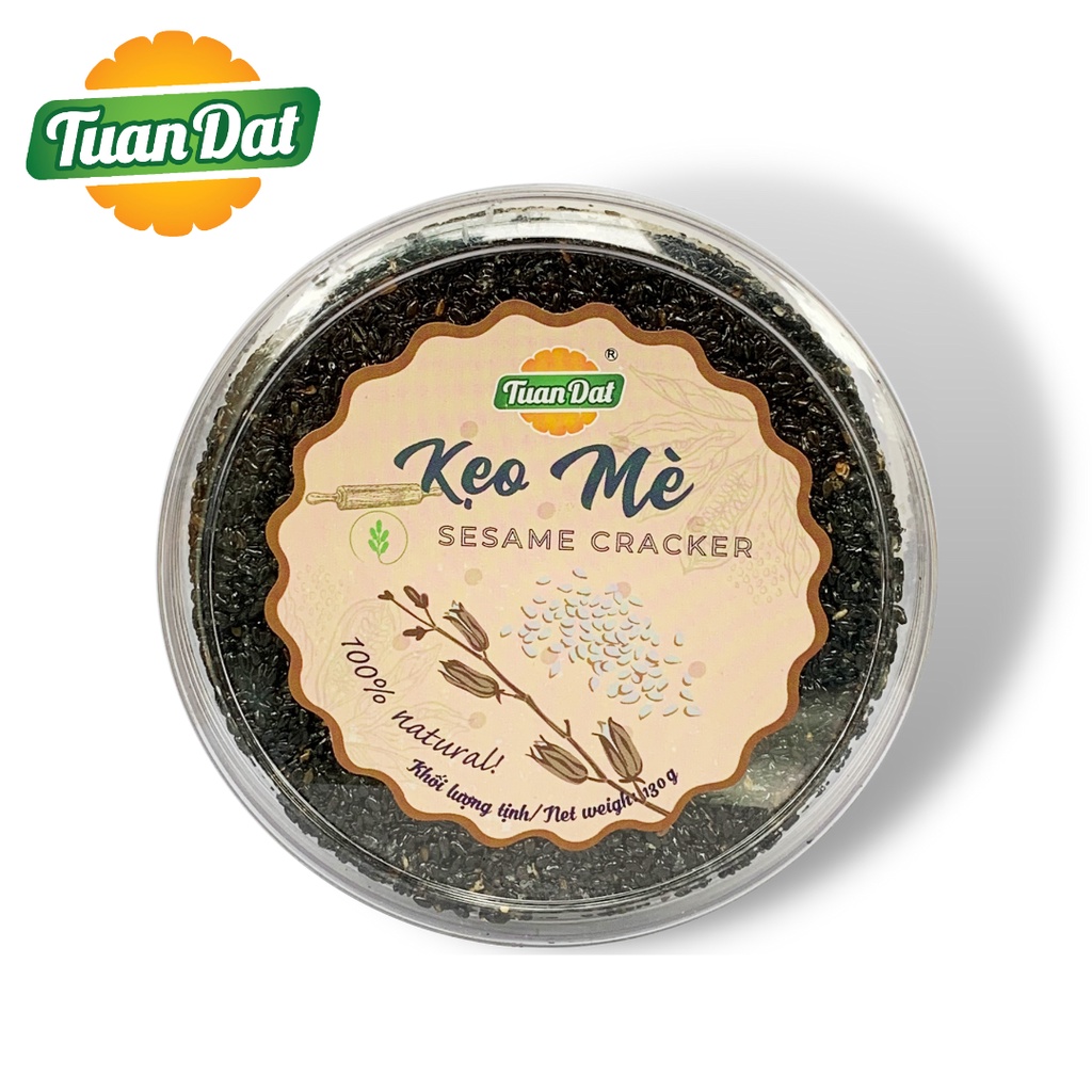 Kẹo Mè Đen Hộp 130G