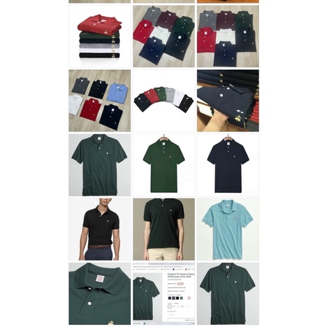 Áo polo Brooks Brothers 2022 xuất khẩu xịn