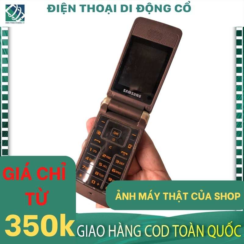 Điện Thoại Cổ Samsung S3600 Nắp Gập Sành Điệu, ZIN NGUYÊN BẢN - BH 12 THÁNG ĐỔI 1:1 THÁNG ĐẦU