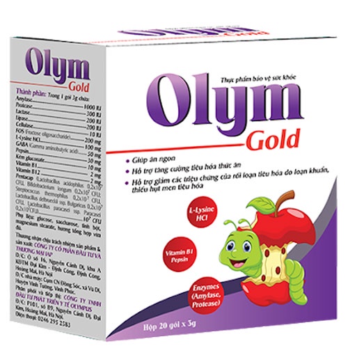 ⭐ Olym Gold, tăng cường tiêu hóa thức ăn, giúp ăn ngon và hấp thu dinh dưỡng. Men tiêu hóa Men vi sinh