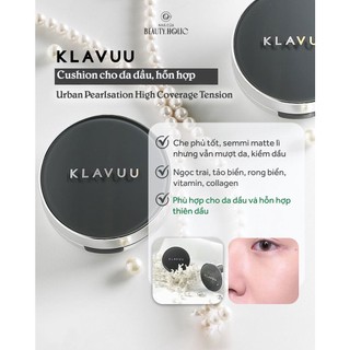 🔺[SALE DATE 2025] 🔺Phấn nước cushion KLAVUU [Không kèm Refill]
