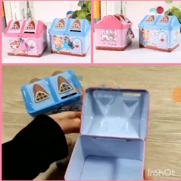 Két đựng tiền hình ngôi nhà, Két sắt mini tiết kiệm tiền cho bé nhanh tay để có sản phẩm sớm nhất nhé